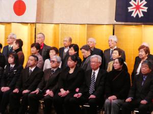 公益社団法人北海道交通安全推進委員会会長表彰表彰式の様子