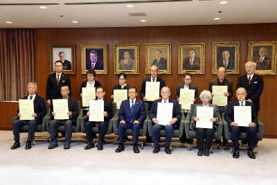 令和5年度札幌市統計功労者表彰式