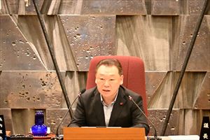 長内議長