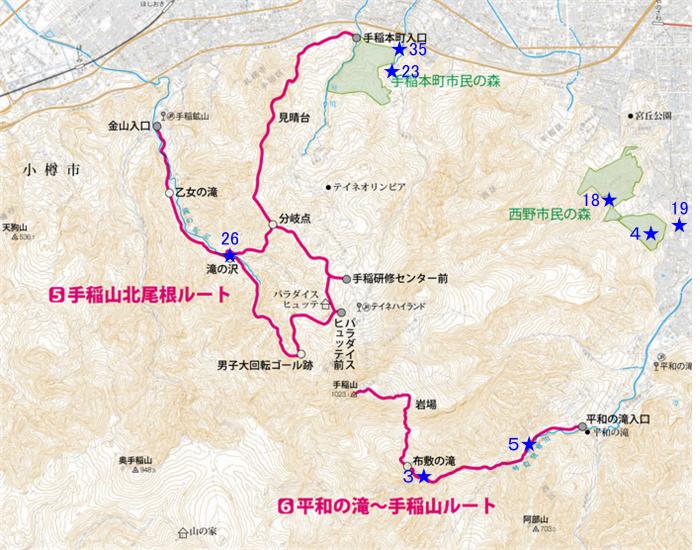 ヒグマ位置図