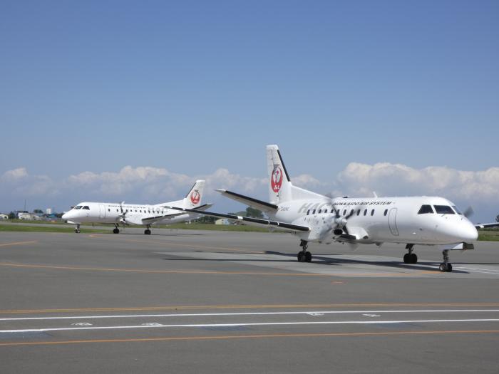 北海道エアシステムの飛行機の写真