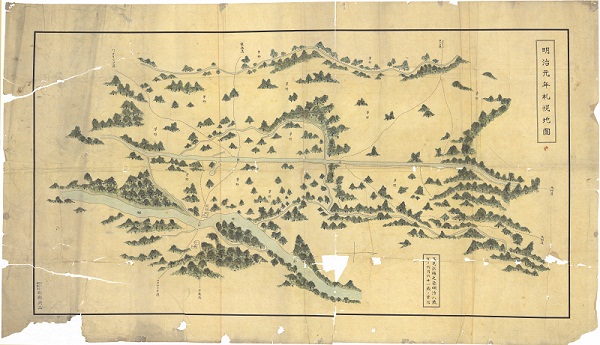 明治元年札幌地図