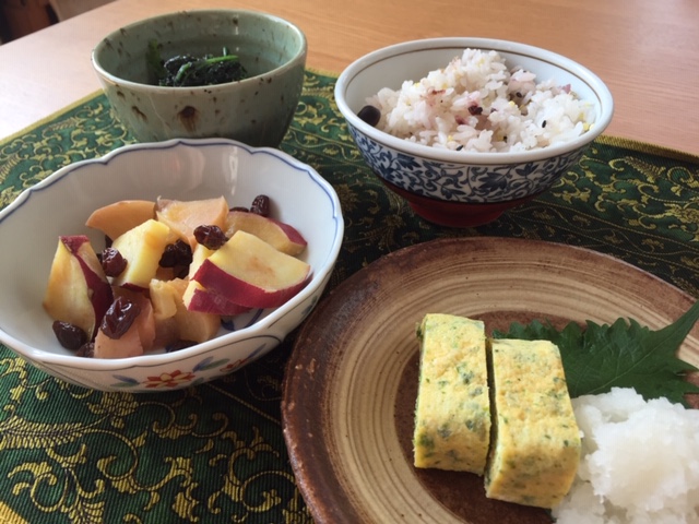 妊婦さん土曜日朝ご飯