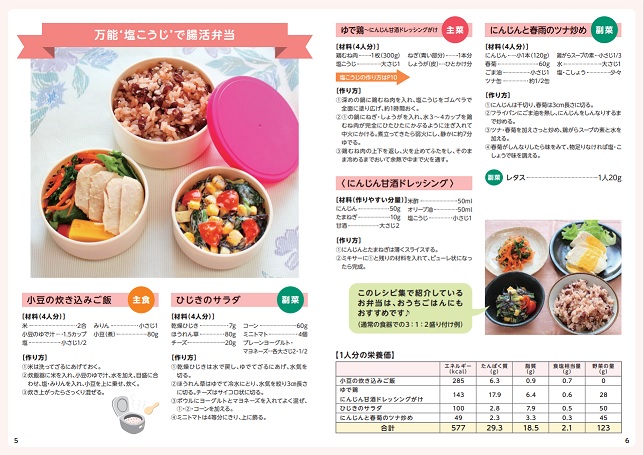 食改さんおすすめバランスアップレシピ集2-4