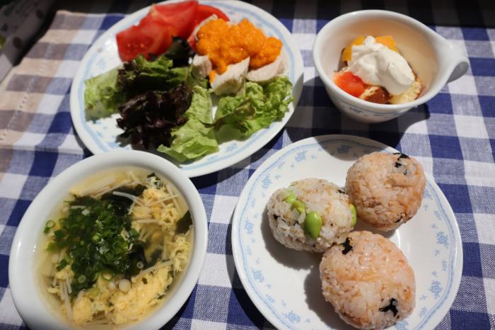 親子料理教室のメニュー