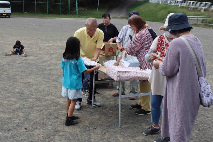 「抽選会」の様子