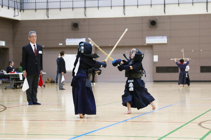 剣道の試合の様子