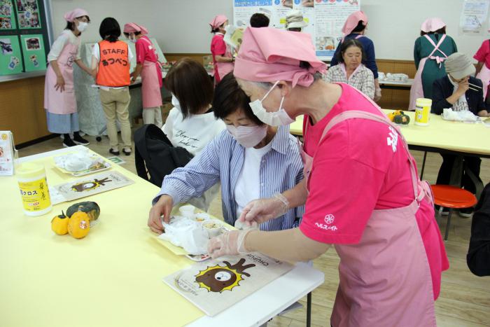試食会の様子