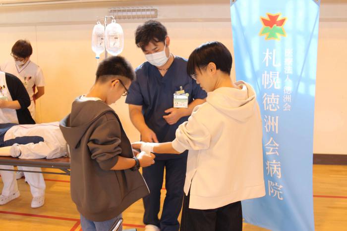 「看護師」ブースの様子