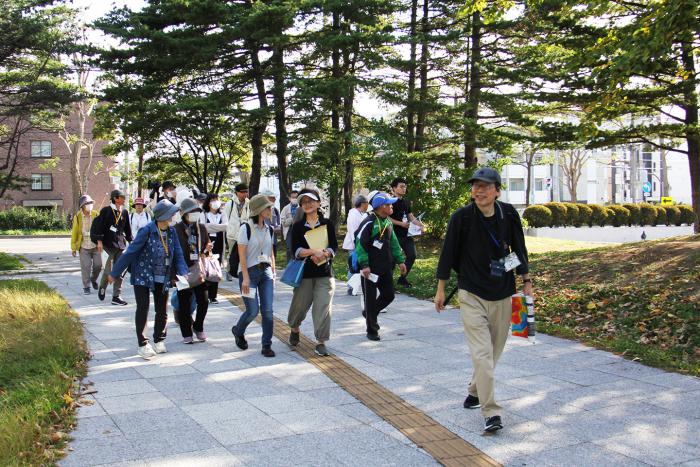 新さっぽろ周辺地区の散策の様子1