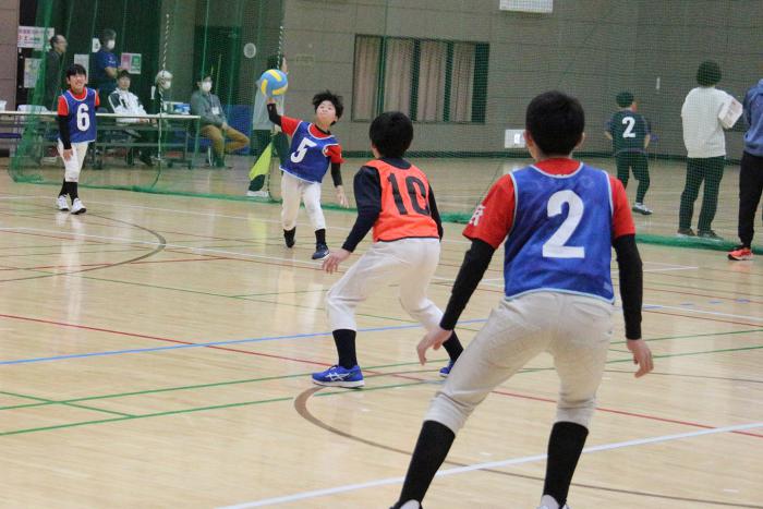 第26回厚別区少年少女ドッジボール大会の様子1