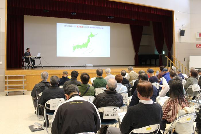 令和6年度厚別区防災リーダー研修の会場の様子