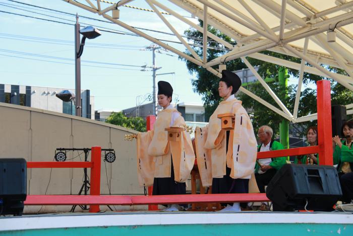 近隣市交流ステージ（江別）