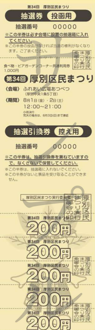 第34回共通利用券