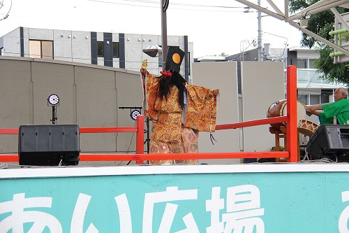 近隣市交流ステージ（江別）