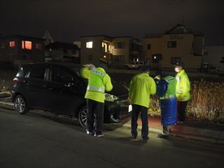 町内会活動（迷惑駐車のパトロール）