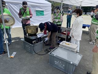 町内会活動写真（防災活動）