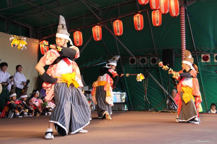 北広島市の中野流西の里七頭舞