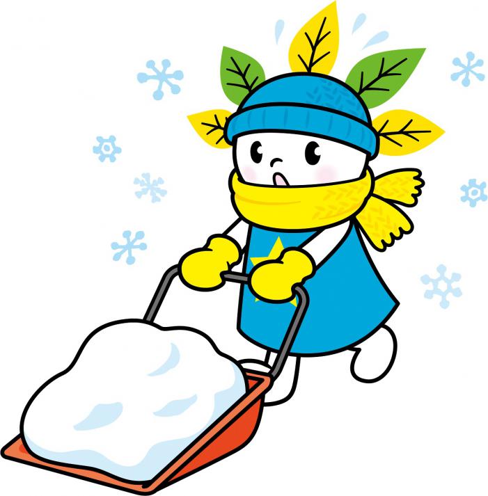 ピカットくんイラスト（除雪）