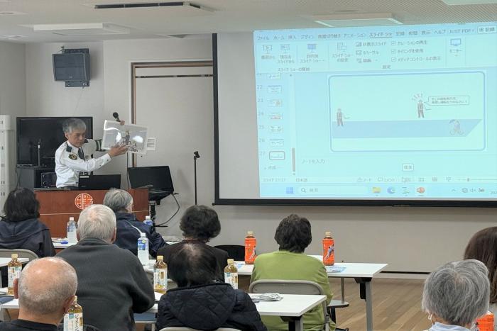 写真:安全対策部講話会