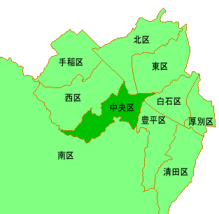 札幌市全体図