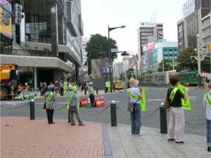 春の交通安全街頭啓発2