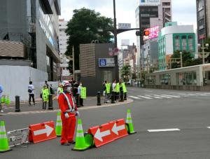 夏の交通安全街頭啓発2