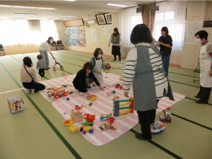 子育てサロンの様子