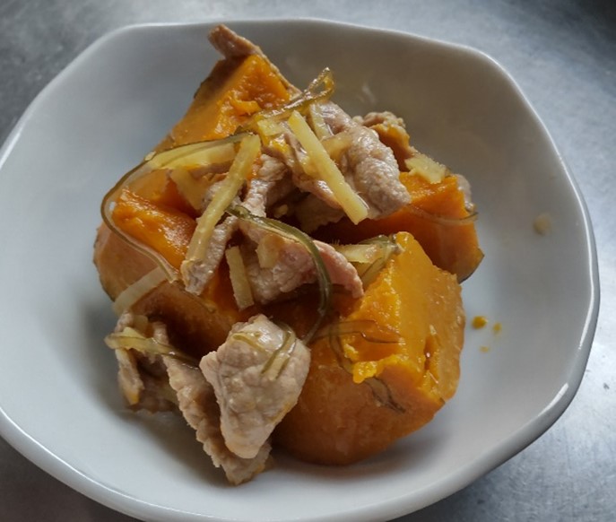 かぼちゃのこくうま煮