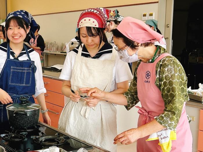 調理の様子