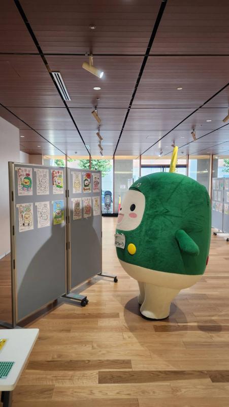 みんなの中ウォークん大集合!ぬりえ展2026当日2