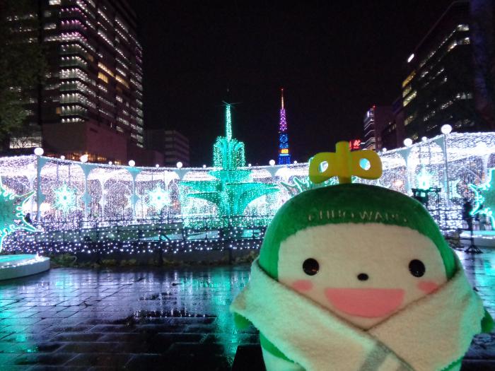 ホワイトイルミネーションと中ウォークん2