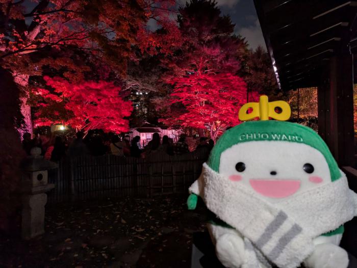 八窓庵と中ウォークん