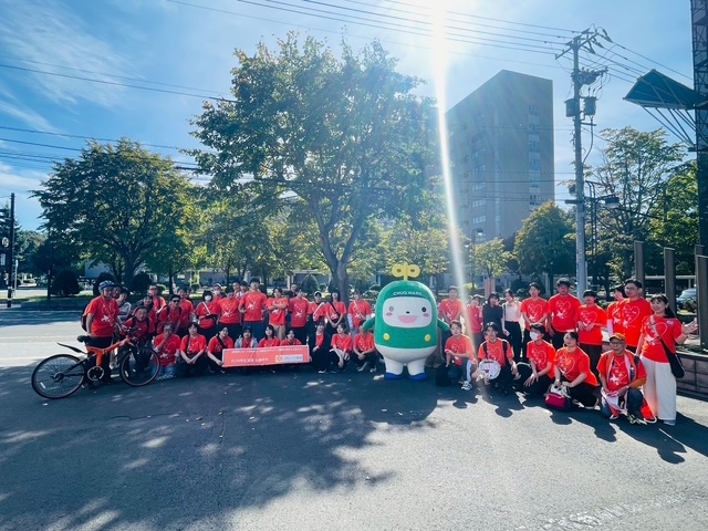 中ウォークんとRUN伴スタッフの集合写真