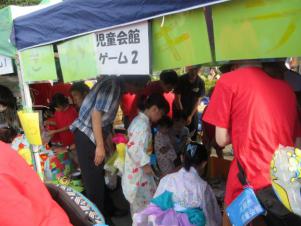 ゲームコーナーの様子