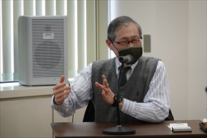 登壇者の様子（玉木氏）