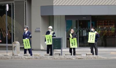 街頭啓発の様子3