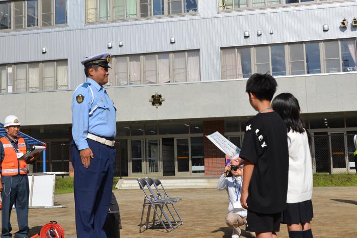 交通安全宣言の様子