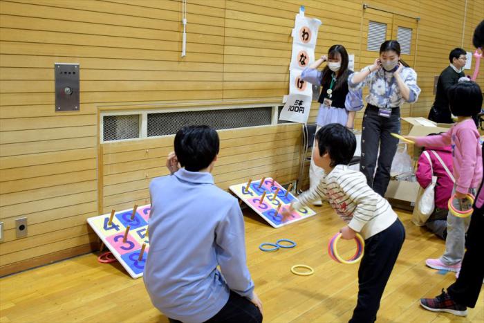 会場の様子（射的）