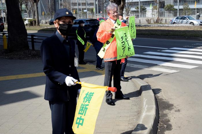 街頭啓発の様子2