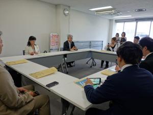 歓談の様子