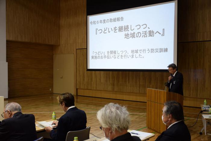 中央区総務企画課長の説明の様子