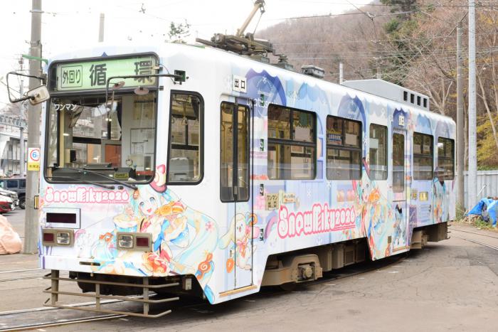 ラッピング電車の外観