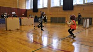 試合中の参加者1