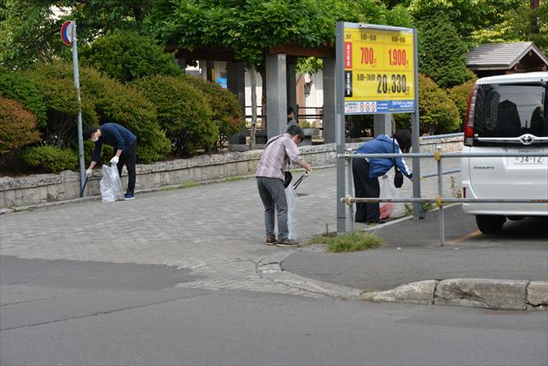 ゴミ拾い活動