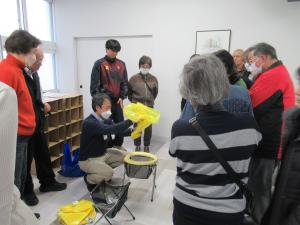 防災研修の様子