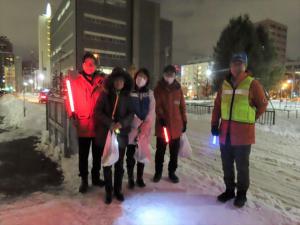 パトロールの様子