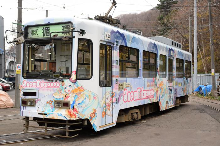 雪ミク電車外装1