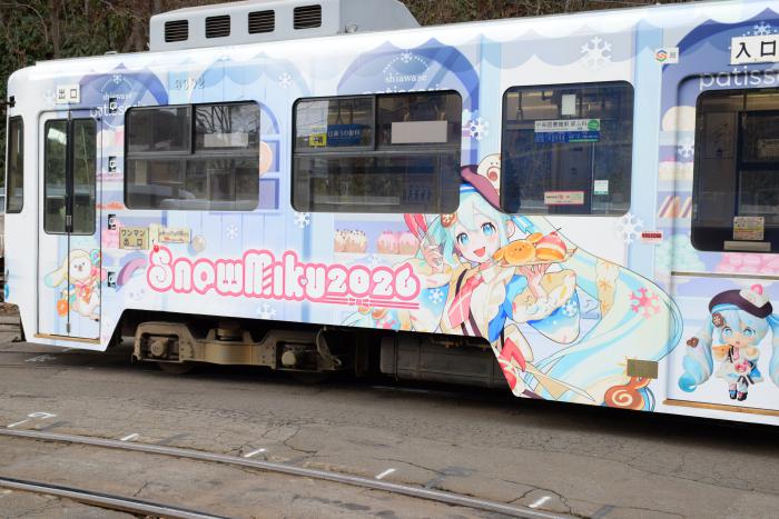 雪ミク電車外装5