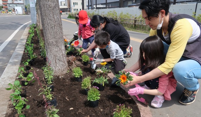 花植え2